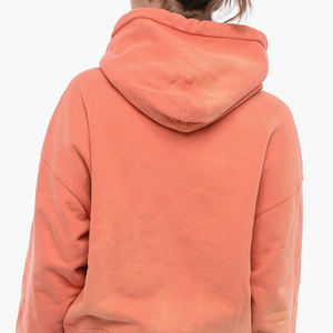 Sweat à capuche oversize de qualité supérieure pour femme, en molleton de coton et polyester, imprimé lettres, coupe ample pour l'hiver avec logo frontal - Product Image 6