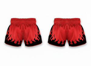 Pantalones Cortos Deportivos de Boxeo y Muay Thai, Diseño Sublimado Personalizado, Transpirables, Cómodos y Modernos, Gran Venta - Product Image 2