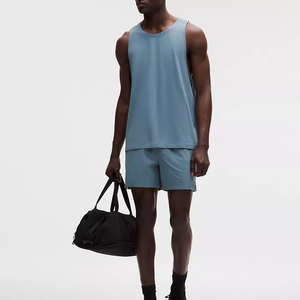 Bodybuilding Knitted <b>Stringer</b> Tank Top Men Mesh Gym Sleeveless T-shirt Fitness <b>Vest</b> Singlets Sportswear Workout Quick Dry - Product Image 2