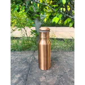 Luxury Copper Water <b>Bottle</b> For Hotels Restaurants Corporate Gifting Retail Wholesale And Promotional Marketing Campaigns - Product Image 1