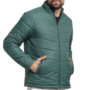 Veste matelassée personnalisée de qualité supérieure, fabriquée au Pakistan, vestes matelassées amples sur mesure pour hommes, manteau matelassé épais pour l'hiver - Product Image 6