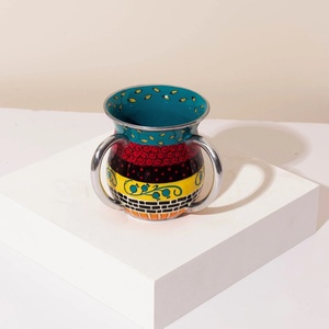 Nuevo Producto: Taza de Lavado Netilat Yadayim Personalizada y Elegante, de Aluminio Fundido con Recubrimiento de Esmalte, 12 CM, Significativa para el Hogar Judío - Product Image 1