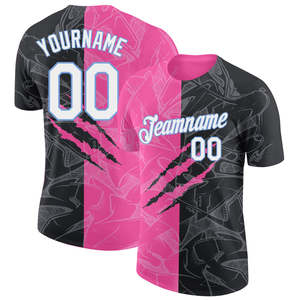 Women Sublimation Shirts Premium Polyester Quick Dry Crew Neck Custom Printed Apparel OEM ODM Manufacturer Wholesale - Product Image 6