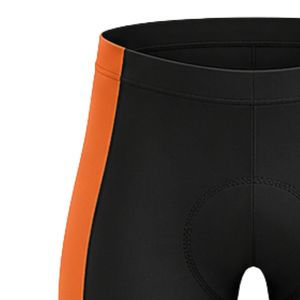 Men's Black Orange <b>Cycling</b> <b>Shorts</b> <b>Padded</b> Bike Racing <b>Shorts</b> Bicycle Riding Bottoms Outdoor Sportswear <b>Cycling</b> Training - Product Image 4