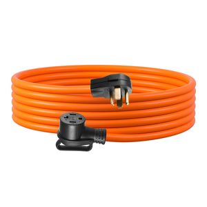 Cavo di prolunga per asciugatrice NEMA 14-30P/14-30R, 15 m, 125V/250V 30A, con cavo in rame puro STW 10AWG/4C a 4 poli, 100% rame puro - Product Image 3