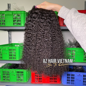 Cabello Birmano Rizado Virgen al Por Mayor, Sin Procesar, Cutícula Completa Alineada, Cabello Humano Remy Vietnamita, Trama Doble a Máquina - Product Image 3