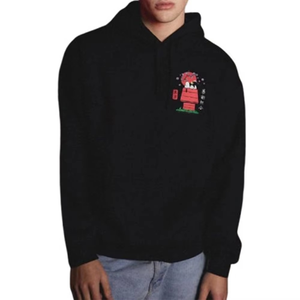 Pulls à capuche pour hommes en molleton 100 % coton respirant, personnalisables avec logo imprimé, style streetwear, avec cordons, collection automne, vente en gros - Product Image 5