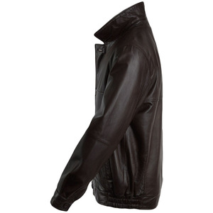 Top Windbreaker Leather <b>Jackets</b> Latest Design Custom Brand Fashion Black <b>Men's</b> <b>Bike</b> Motor Leather <b>Jacket</b> - Product Image 2