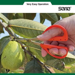 Tijeras de podar SONO J558 para viñedos, herramienta práctica con mango de plástico, tijeras de podar de acero al carbono, duraderas - Product Image 3