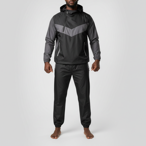 Traje de Sauna de Poliéster Premium para Fitness, Entrenamiento, Pérdida de Peso, Ejercicio, Mercado de EE. UU. y Europa, Tejido de Poliéster Transpirable - Product Image 3