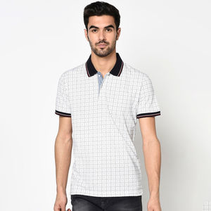 Polo pour hommes respirant, personnalisable avec motif imprimé, modèle 2026, haute qualité, 100 % coton, confortable, service OEM - Product Image 1