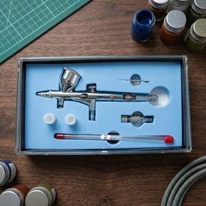 Aerógrafo HC0212 |   Aerógrafo Portátil de Aluminio de Doble Acción con Botón de Presión para Maquillaje, Arte de Uñas y Automoción - Venta al por Mayor - Product Image 6