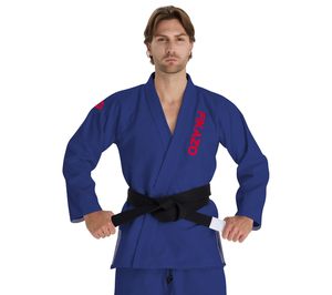 ชุดยูโด BJJ ผ้าฝ้ายน้ำหนักเบา ทอลายเพิร์ลวีฟ ออกแบบเองได้ ระบายอากาศดี ทนทาน เหมาะสำหรับฝึกซ้อม สำหรับผู้ชาย ผู้หญิง ศิลปะการต่อสู้ - Product Image 1