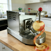 Commerciële elektrische volautomatische schilmachine voor kiwi's, appels, sinaasappels, citroenen, limoenen, mango's en andere citrusvruchten
