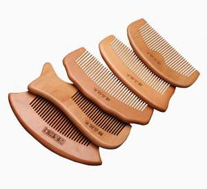 Peine de Dientes Anchos de Madera Feng Shui, Ecológico, Hecho a Mano, con Patrón Natural, 100% de Alta Calidad, la Mejor Oferta - Product Image 1