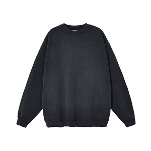 Sudadera de Felpa Gruesa para Hombre, Transpirable, Tejido Sólido, Poliéster/Algodón, Bordada, Ecológica, Estilo Urbano, Invierno, Premium - Product Image 1