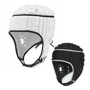 Casque de protection de sécurité pour le football premium, casque de rugby et de football avec rembourrage en mousse souple, réglable, multi-sports - Product Image 4