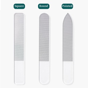 Lime à ongles professionnelle double face Zebra blanche, grain 100, réutilisable, 9,0x1,4 cm, pour soins des ongles - Product Image 3