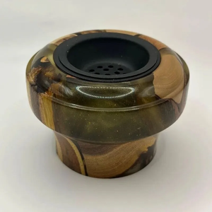 Set de Regalo para Ramadán, Estilo Árabe, Artesanía de Calidad, FAIZA CRAFT India, Incienso de Sándalo y Resina Ecológica, Difusor con Bandeja - Product Image 4