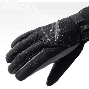 Fournisseur direct d'usine, gants de ski de qualité professionnelle, matériau et design demandés par les clients, gants de ski en cuir de haute qualité. - Product Image 2