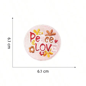 Parches Bordados de Tela Hechos a Medida, de Alta Calidad, con Forma de Flor, para Decoración de Sombreros, Diseño Personalizado - Product Image 4