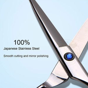 Outil professionnel de coupe de cheveux, acier inoxydable 6CR13, précision de haute qualité, ciseaux de coiffure légers pour droitiers - Product Image 3
