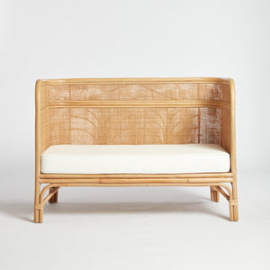 Home Interior Decoration Minimalist Single <b>Sofa</b> <b>Bed</b> Rattan Elegant Multifunctional Armchair Bulk Quantity Flexible MOQ - Product Image 6