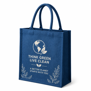 Custom Printed Eco Friendly Jute Tote <b>Bag</b> Reusable Shopping <b>Bag</b> Premium Medium Grocery <b>Gift</b> <b>Wedding</b> Exhibition Drawstring Handle - Product Image 5