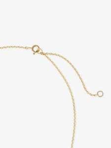 Colliers pendentifs minimalistes en diamant de laboratoire rond, sertis à griffes, avec chaîne câble de 18 pouces à fermoir à ressort, en or massif 14K, bijoux fins en gros - Product Image 3