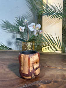 Authentic Arabic <b>Wooden</b> Resin Oud <b>Burner</b> Box <b>for</b> High-End Home Aromatherapy, Prayer Spaces & Ramadan Mubarak Celebration Decor - Product Image 5