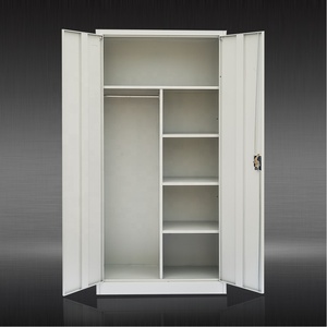 Nhà Máy Giá văn phòng lưu trữ tủ 2 cửa kim loại Tủ 5 lớp thép Tủ hồ sơ emari besi archivad - Product Image 1