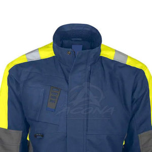 Vestes de travail respirantes, grandes tailles, haute visibilité, fermeture éclair intégrale, tissu polyester durable, certifiées CE, multi-usages - Product Image 6