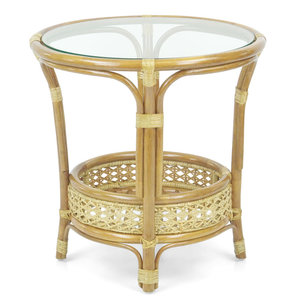 Mesa de centro de mimbre, - Product Image 1