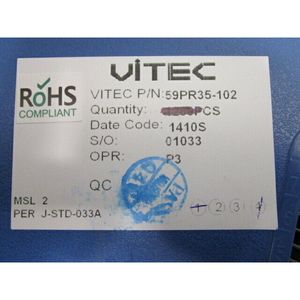 1 Lot de 830 composants SMD VITEC 59PR35-102 - Équipements et pièces semi-conductrices de confiance à l'échelle mondiale chez - Product Image 3