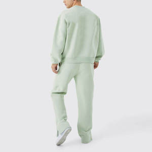 Ensemble de survêtement pour homme, veste et pantalon de jogging, vêtements de sport décontractés assortis, vêtements confortables pour tous les jours, usine de vêtements sur mesure - Product Image 3