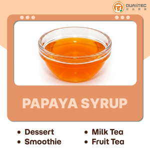 Sirop concentré de papaye, purée de papaye sucrée, base liquide pour les boutiques de bubble tea, smoothies, boissons, ingrédients alimentaires - Product Image 3