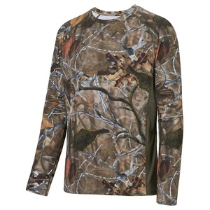 Chemise de pêche à logo personnalisé, manches longues, vêtements de performance, évacuation de l'humidité, protection UV, t-shirt de pêche pour pêcheur professionnel - Product Image 4