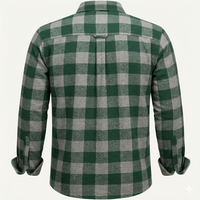 Chemise de moto en flanelle doublée de Kevlar pour homme, imperméable, rembourrée, veste de moto de tourisme, fabricant OEM ODM
