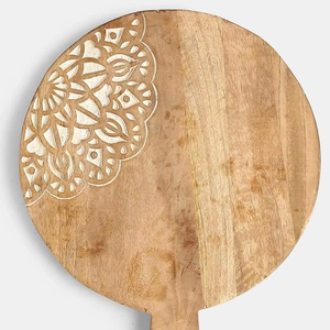 Latest Arrival Trending Unique Wooden Chopping <b>Board</b> Cheese Serving <b>Board</b> Handmade Durable Dishwasher Safe Chopping Blocks - Product Image 1