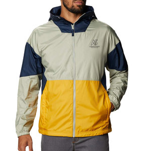 Wholesale Hooded Canvas Windbreaker <b>Jacket</b> Plus Size Outdoor Winter <b>Jacket</b> with Front Logo - Product Image 1