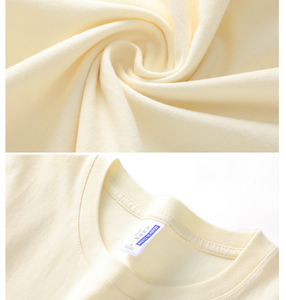 เสื้อยืดผู้ชายผ้าฝ้าย 100% ทรงปกติ พิมพ์ลายโลโก้ด้านหน้า แบบรักษ์โลก เนื้อผ้าหนา รับผลิตแบบ OEM/ODM แบรนด์ส่วนตัว - Product Image 4