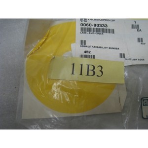 AMAT 0060-90333 Label-Emo Cover, 323598 - อุปกรณ์และชิ้นส่วนเซมิคอนดักเตอร์ระดับโลกที่เชื่อถือได้ - Product Image 1