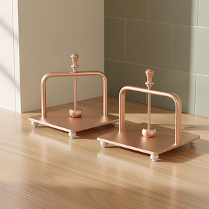 Porte-serviettes en métal et support de table pour buffet avec design décoratif en métal pour la cuisine, le restaurant, l'hôtel, la décoration de la maison - Product Image 4