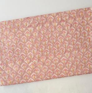 Tela de Algodón de Punto Liso de Peso Medio Resistente al Agua Sanganer LEGACY FABRICS al por Mayor para Textiles del Hogar y Fundas de Bolsos con Diseño Floral - Product Image 1