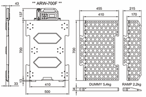 Sistema de Báscula de Eje Inalámbrico con Protección IP67, Función de Pesaje en Movimiento y Batería Recargable de Larga Duración - Product Image 3