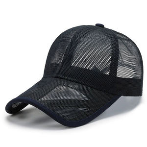 Casquette de baseball sportive imperméable à 5 panneaux avec bord ajouré, en maille respirante, pour homme et femme, protection solaire extérieure, idéale pour l'été - Product Image 6