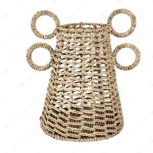 Vietrustic Customize Color Flower Decor Holder Seagrass Vase For Interior Decoration Plant Vase - Product Image 3