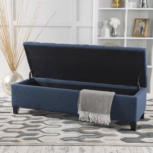 Glouster Storage Ottoman V2 Elegante Sgabello con Spazio di Archiviazione Nascosto - Product Image 2