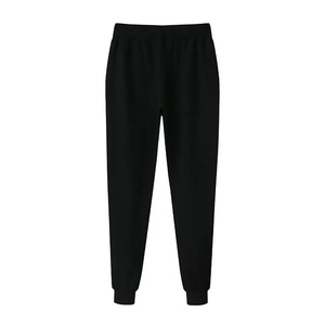 Conjunto Deportivo con Cremallera Decorada con Cristales de Imitación en Color Negro, Hecho de Felpa de Algodón y Poliéster para Uso Casual Urbano - Product Image 1