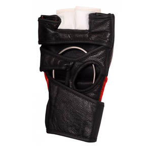 Gants d'entraînement de boxe et de MMA en cuir PU imperméable, vente en gros d'usine, logo personnalisé professionnel avec couleur personnalisée - Product Image 5